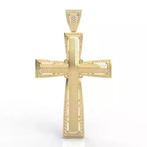 Hip Hop Diamond Cross 3D print model Hip Hop Diamond Cross 3D print model