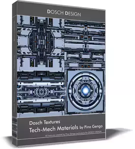 Dosch Textures - Tech Mech Materials Texture