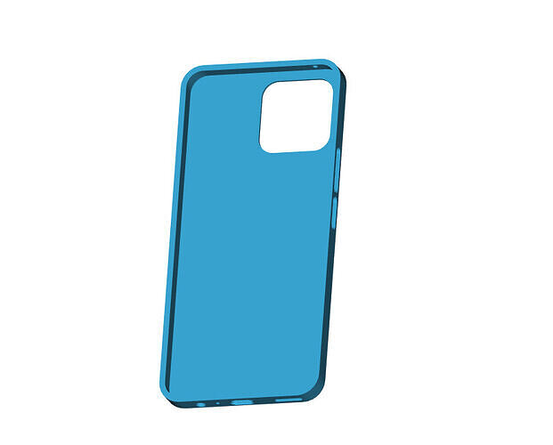 Honor X8 Case 3D print model