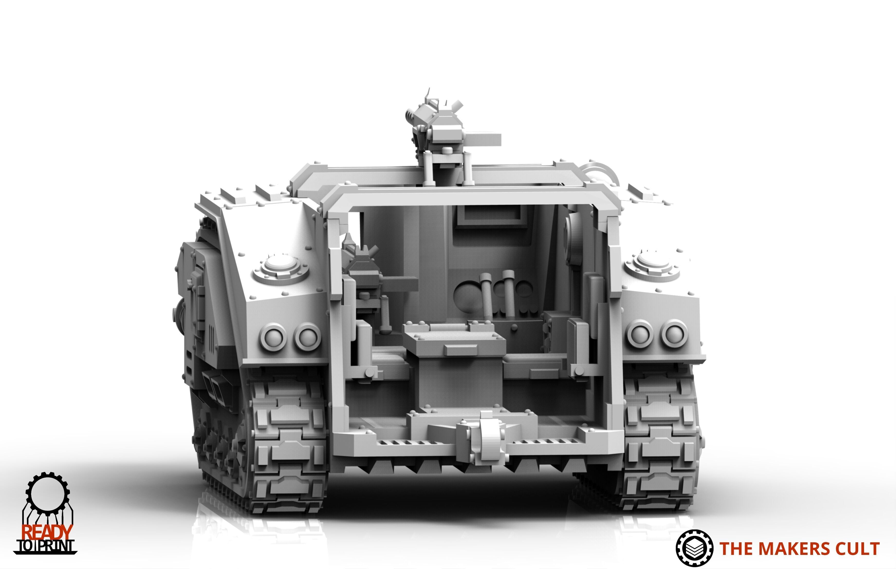 Universal Guard - Scout Tank 3D print model_8