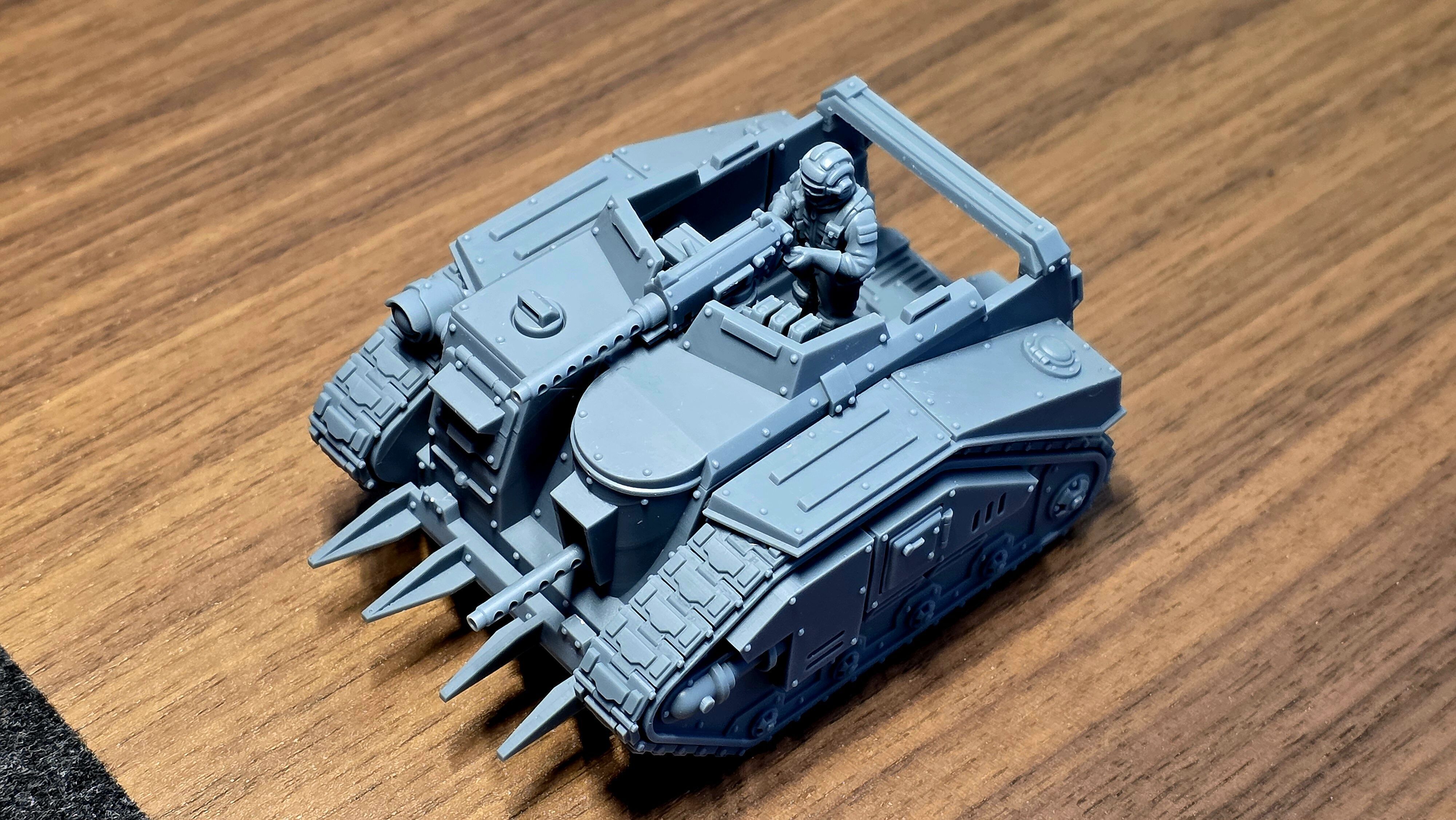 Universal Guard - Scout Tank 3D print model_11