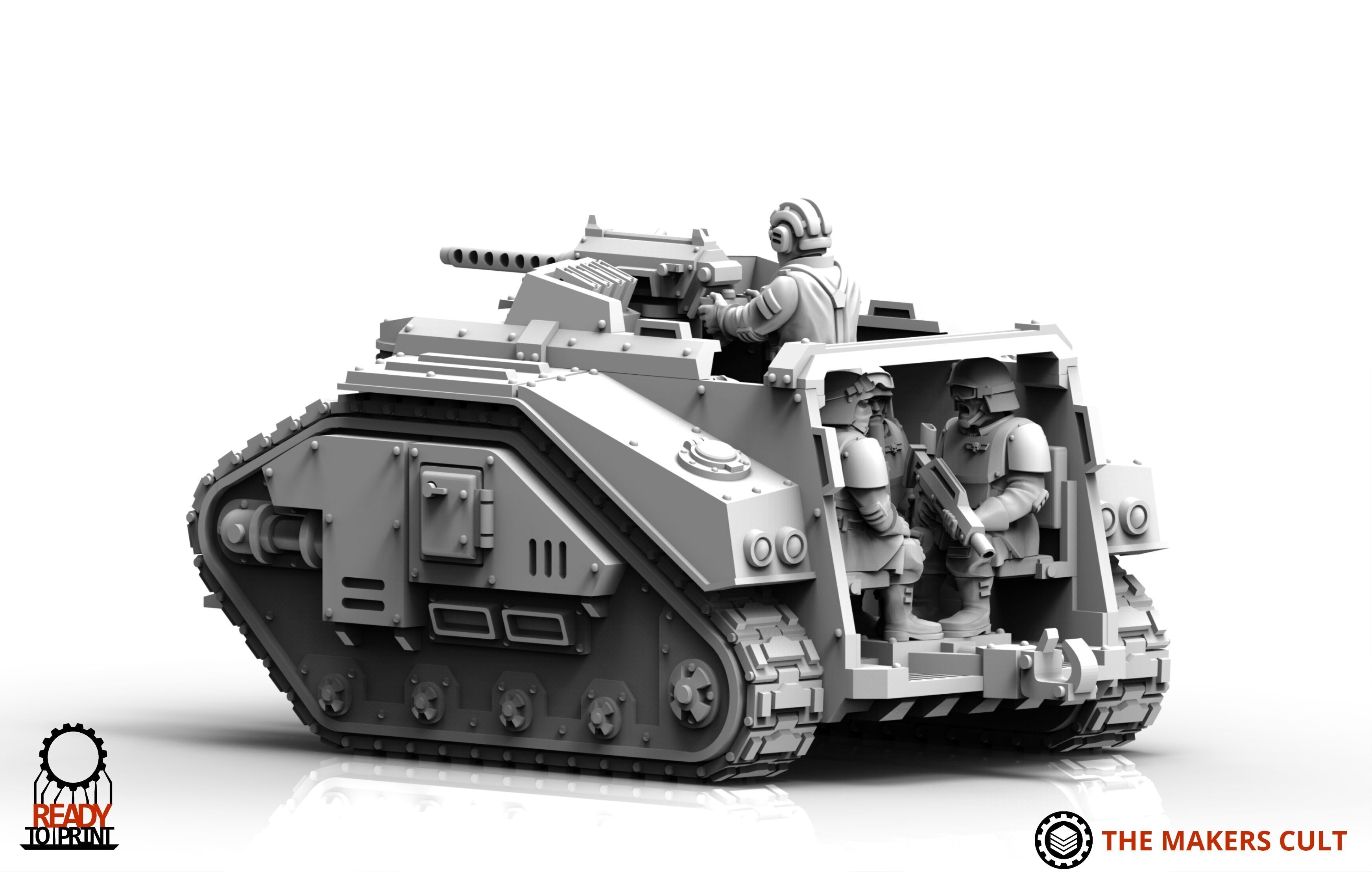 Universal Guard - Scout Tank 3D print model_7