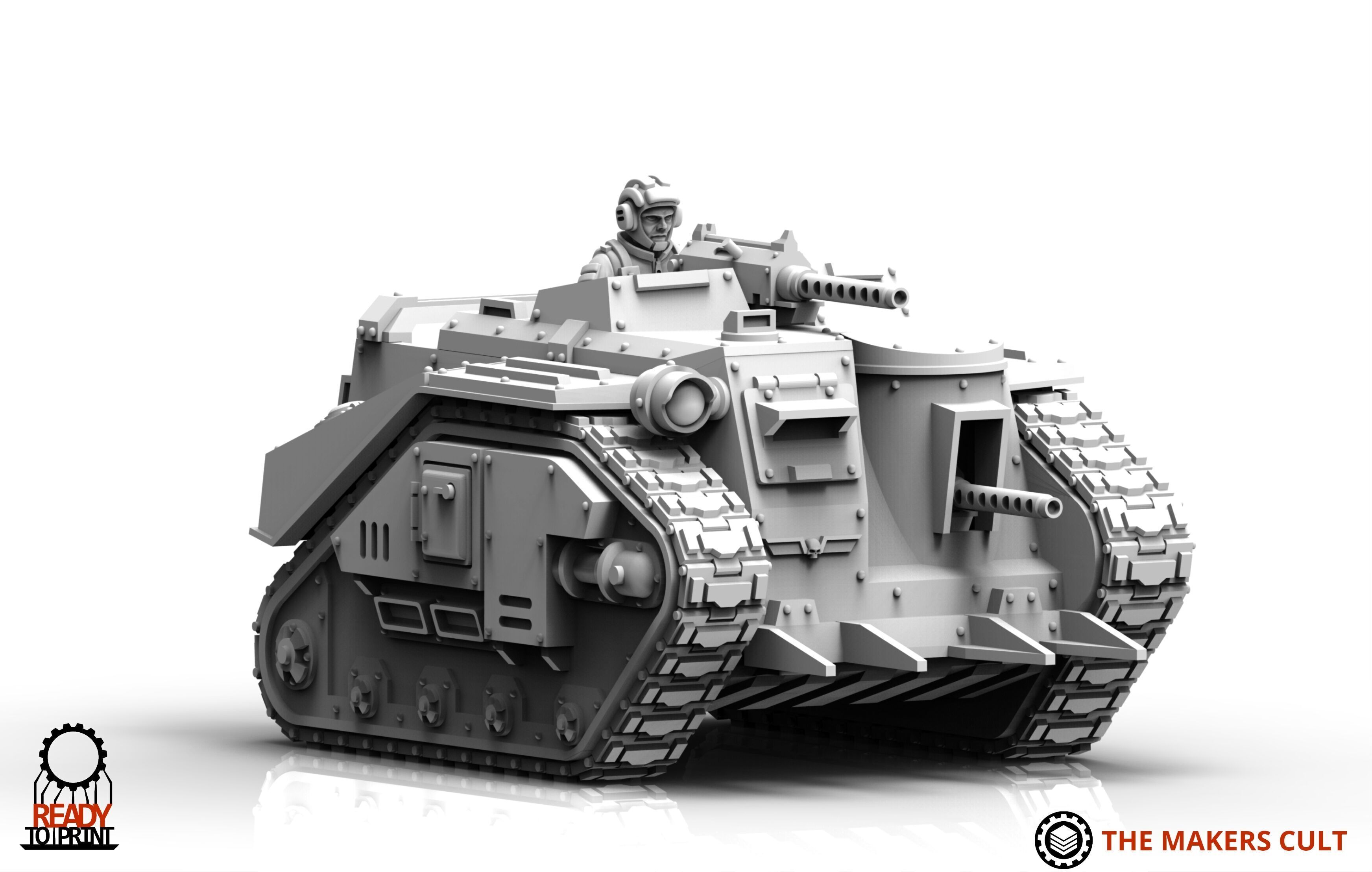 Universal Guard - Scout Tank 3D print model_5