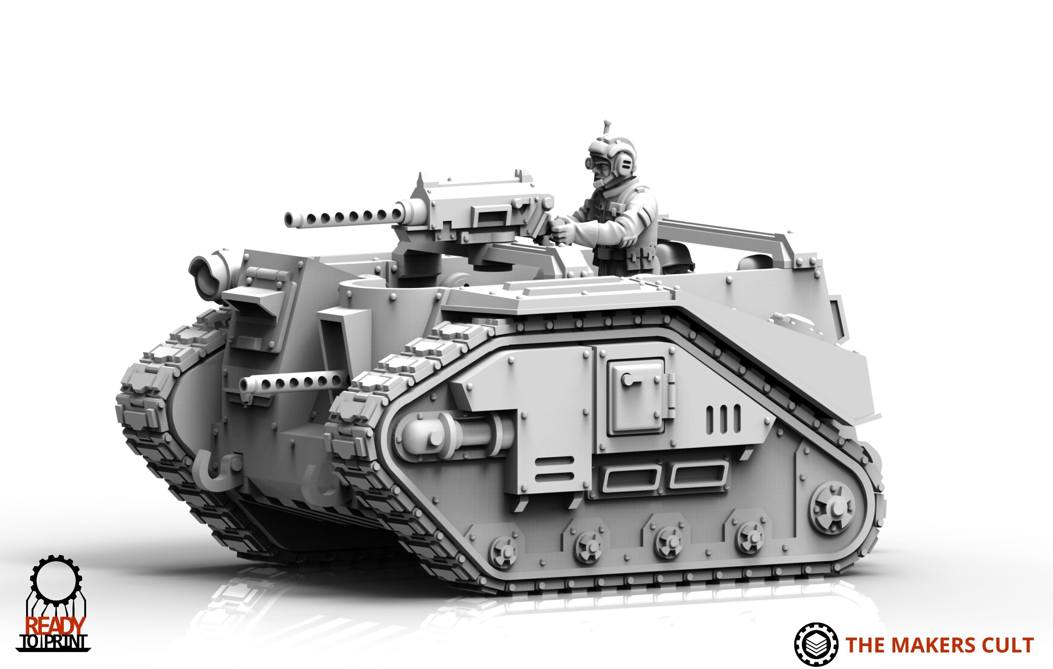 Universal Guard - Scout Tank 3D print model_6