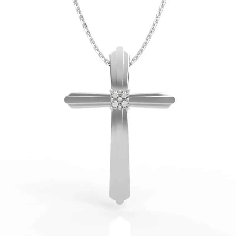 Religious Jewelry Cross Pendant 3D print model