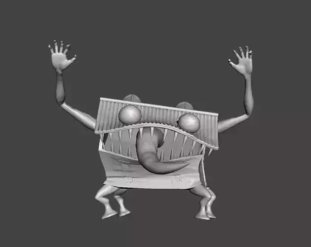 Four Knights of the Apocalypse Monster 3D Model 3D print model