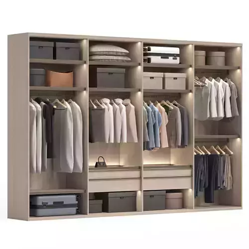Open Wardrobe 1