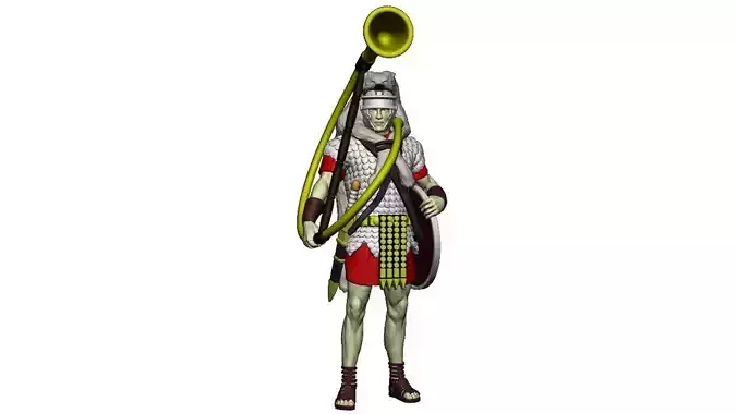 Cornicen 1 idle 3D print model