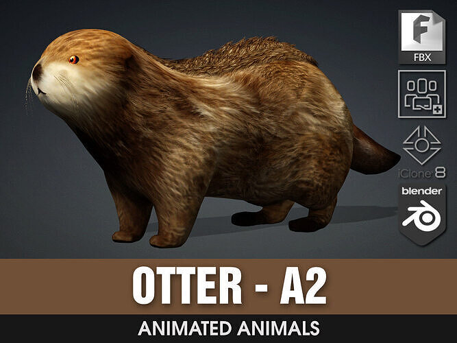 Otter-A2 3D model
