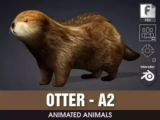 Otter-A2 3D model
