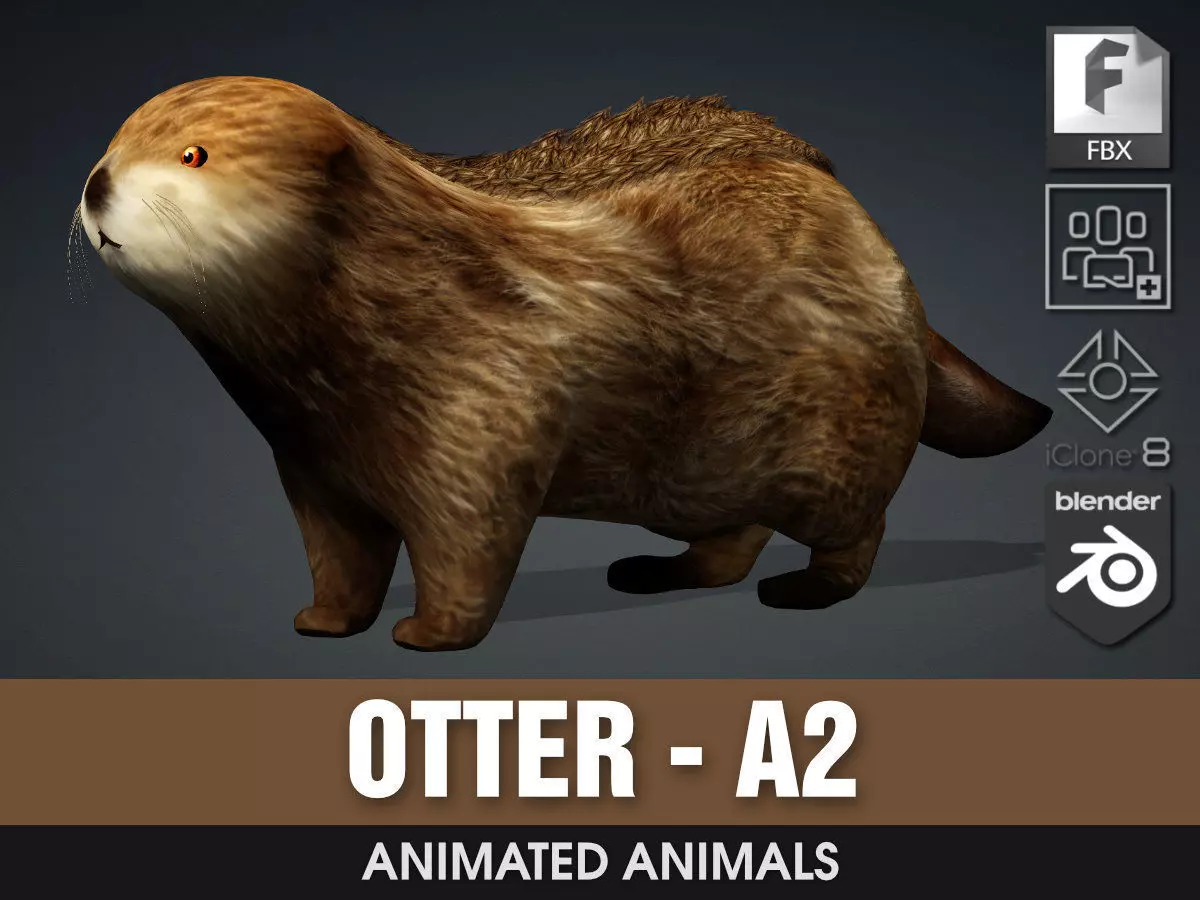 Otter-A2 3D model_0