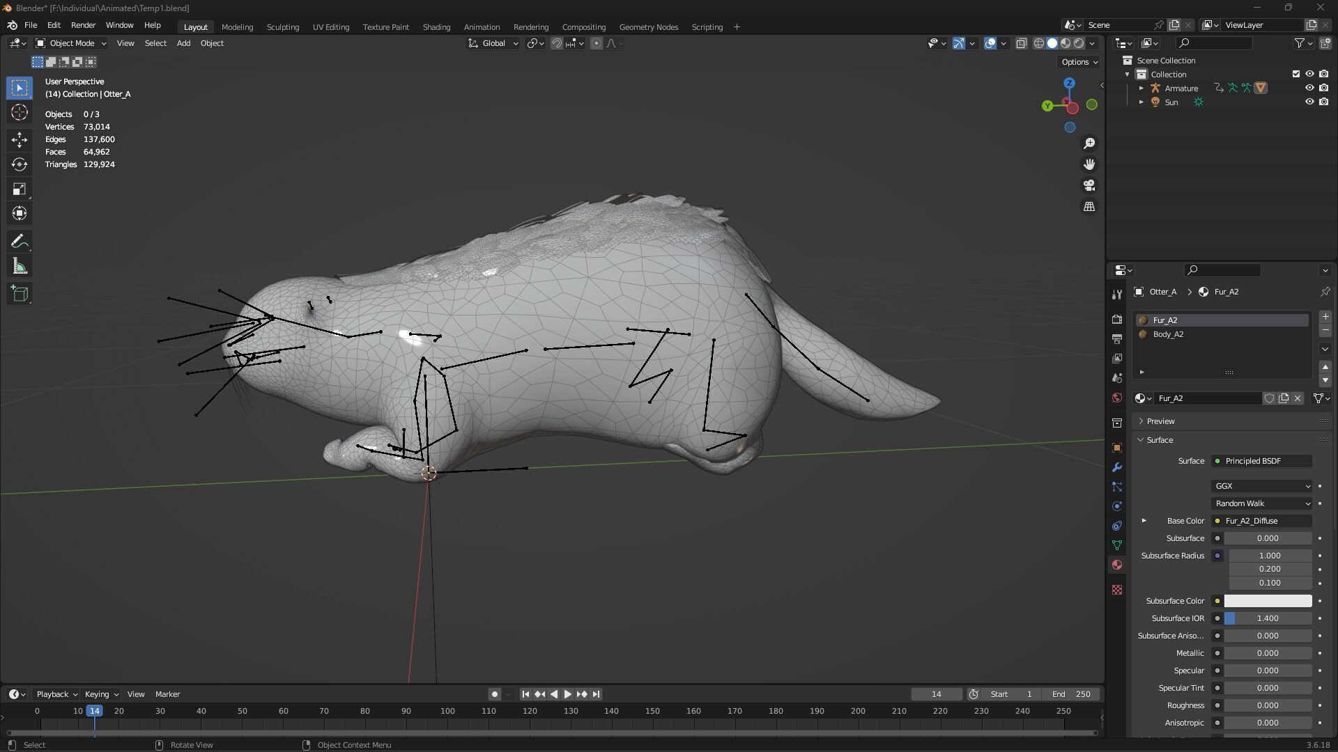Otter-A2 3D model_19