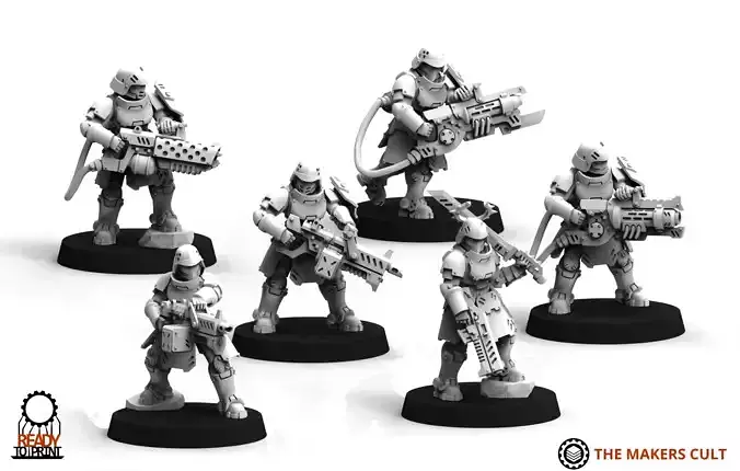 Daughters of War - Heavy Weapon Squad