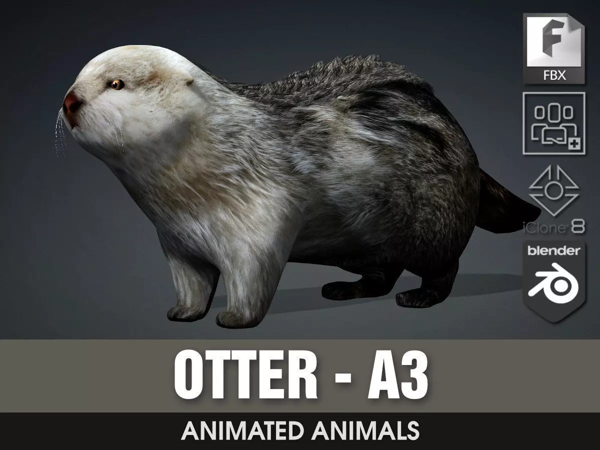 Otter-A3 3D model
