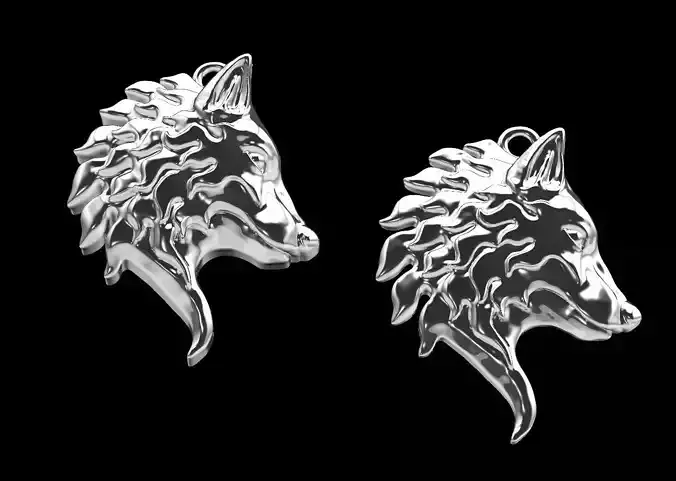 Wolf Pendant