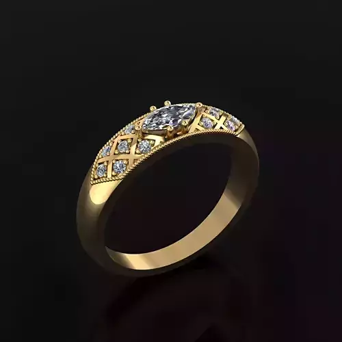 Marquise Ring 