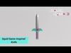 Squid Game-Inspired Knife Low-poly 3D model_1