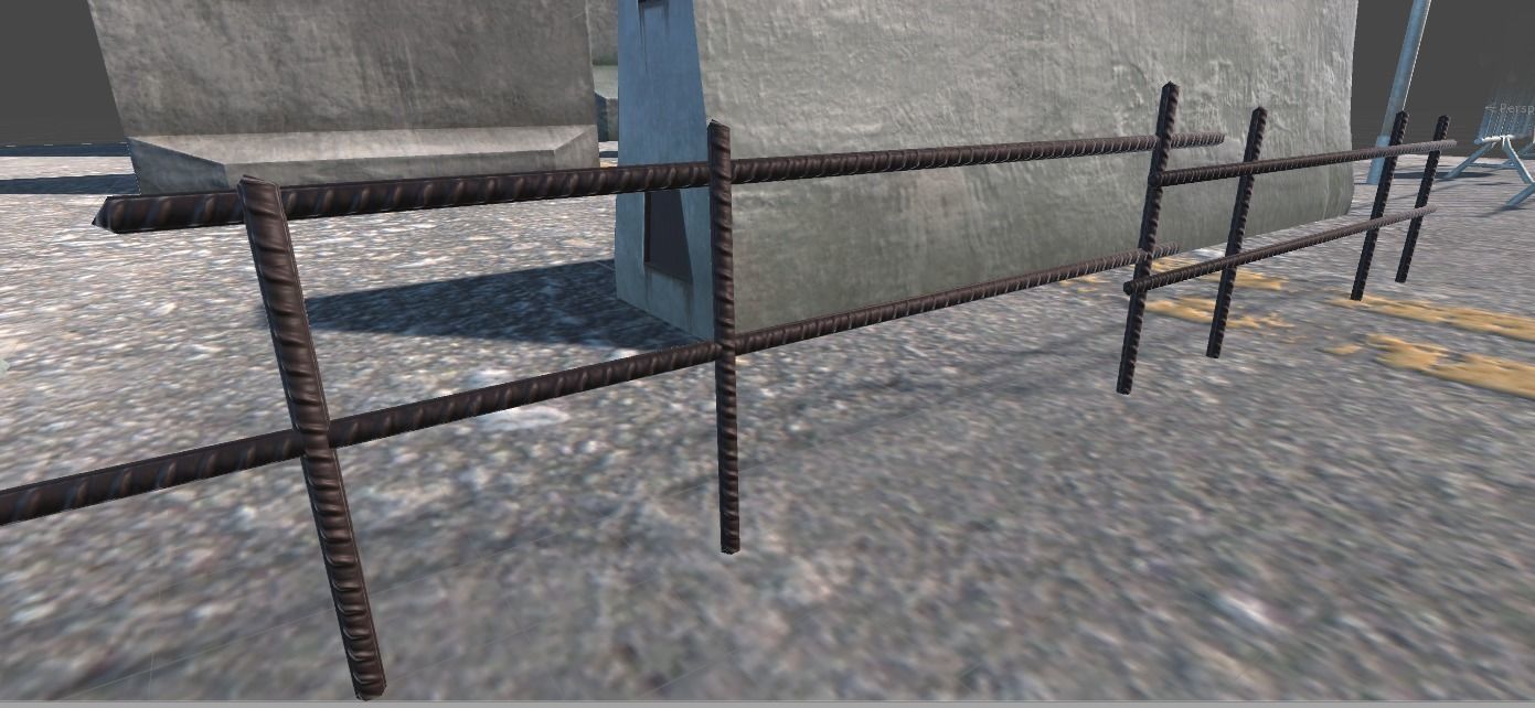 Explosion proof walls Low-poly 3D model_4