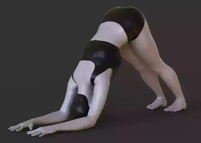 Yoga Pose - Dolphin Pose - Ardha Pincha Mayurasana