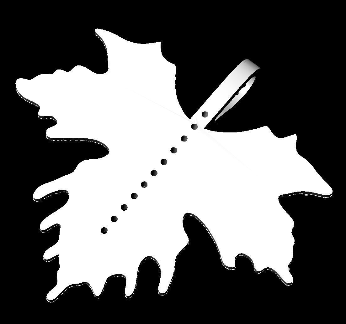 GRAPE LEAVE 3D print model_2