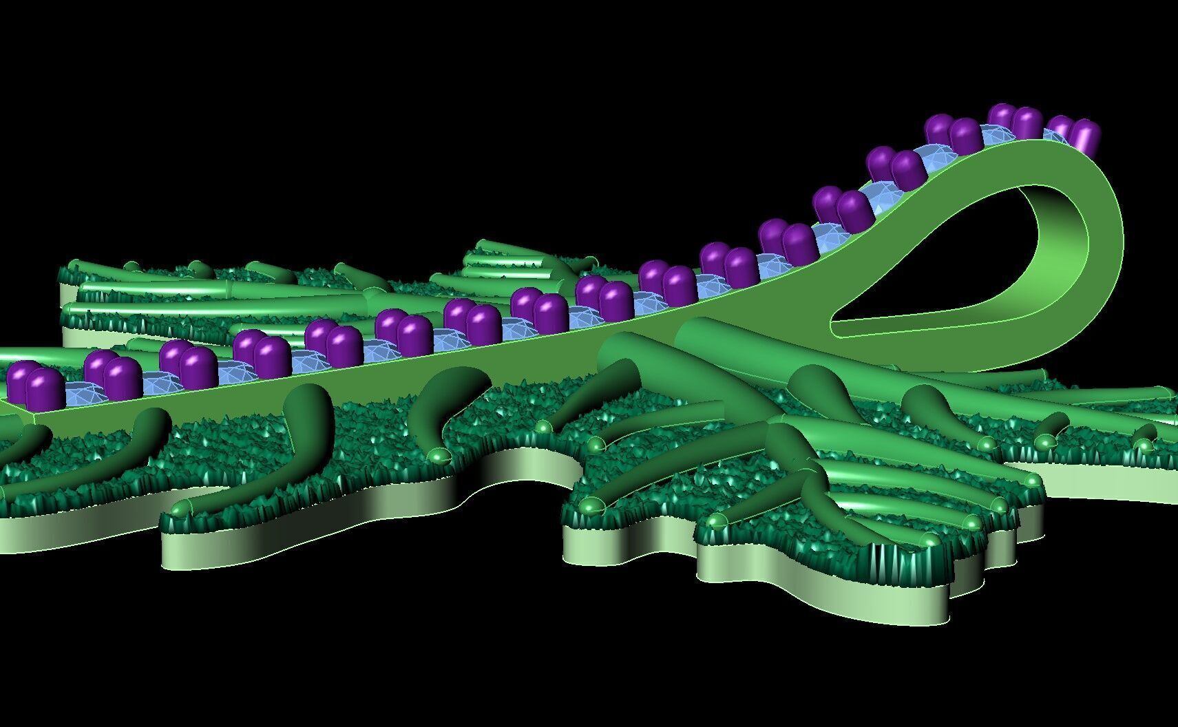 GRAPE LEAVE 3D print model_4