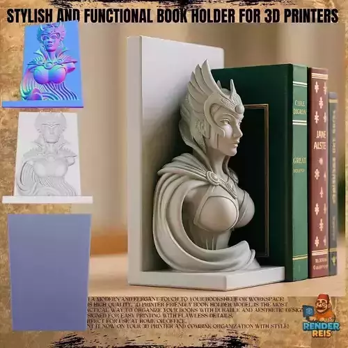 Winged Helmet Warrior Bust