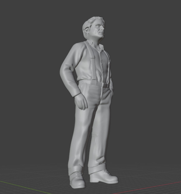 Terence Hill 3D print model_1
