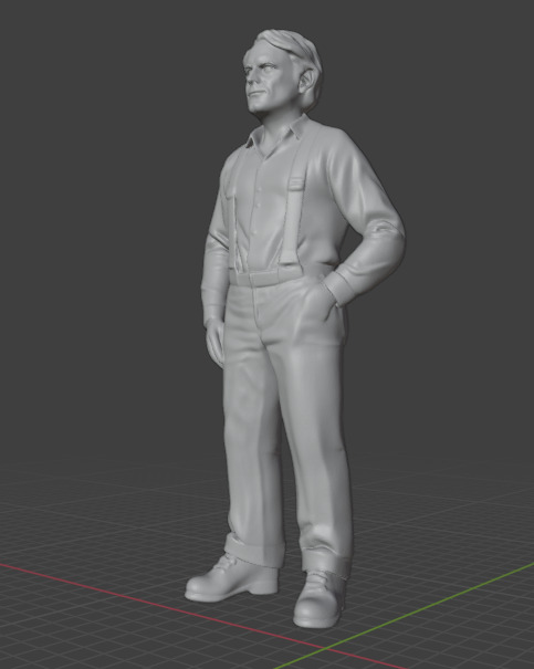 Terence Hill 3D print model_9