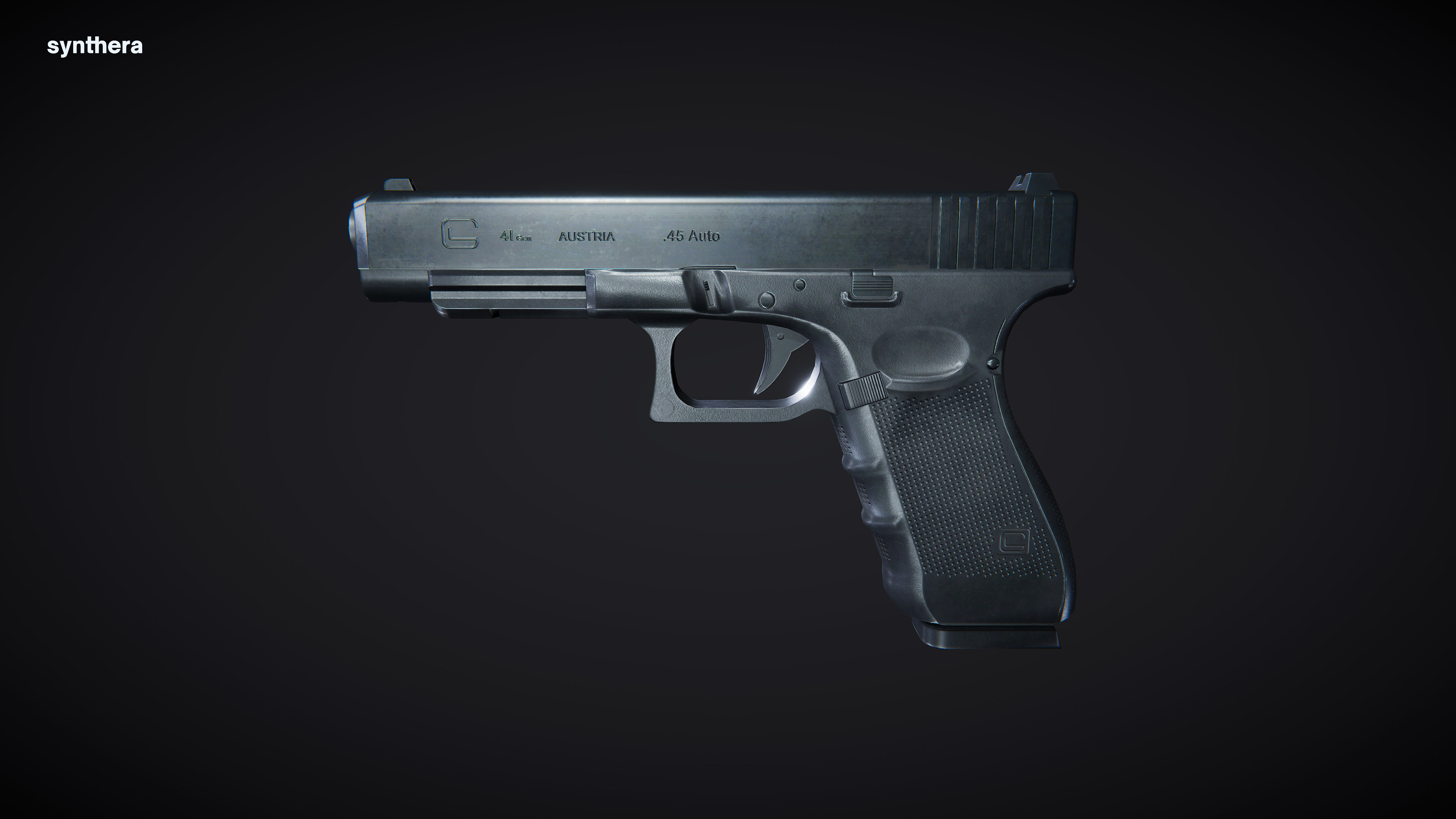 Glock-41 Active 3D model_5