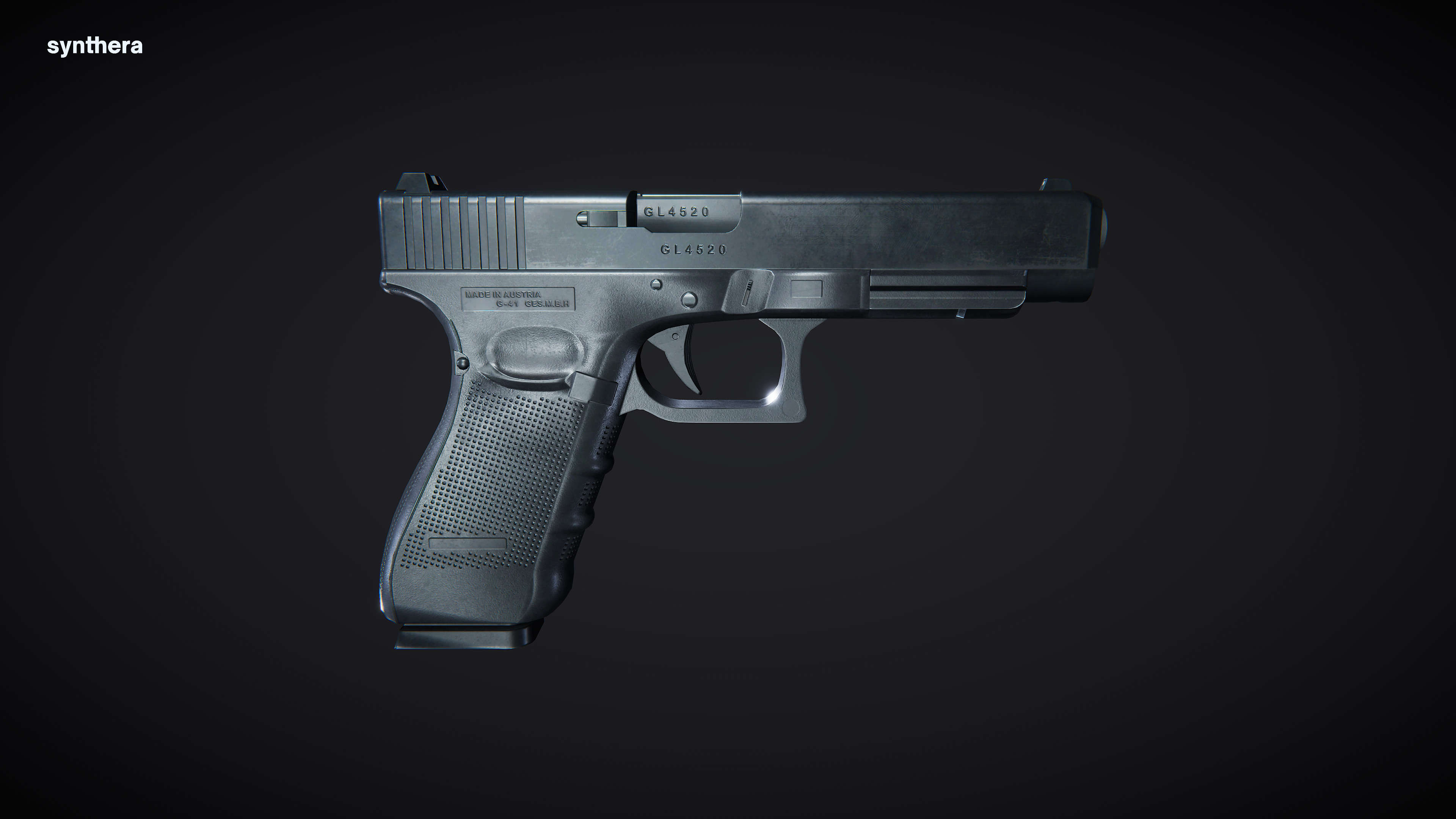 Glock-41 Active 3D model_3