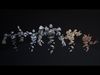 Stone elemental low-poly game engine ready 3D model Low-poly 3D model_2