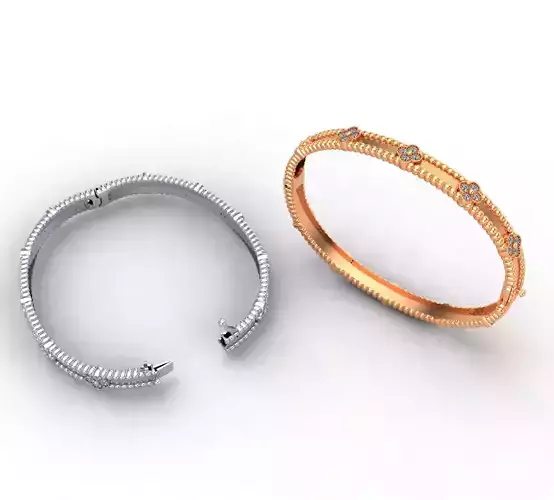 Perlee clovers medium bracelet