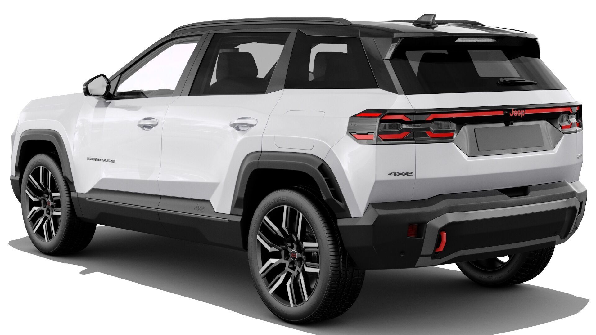 Jeep Compass 2026 with interior 3D model_4