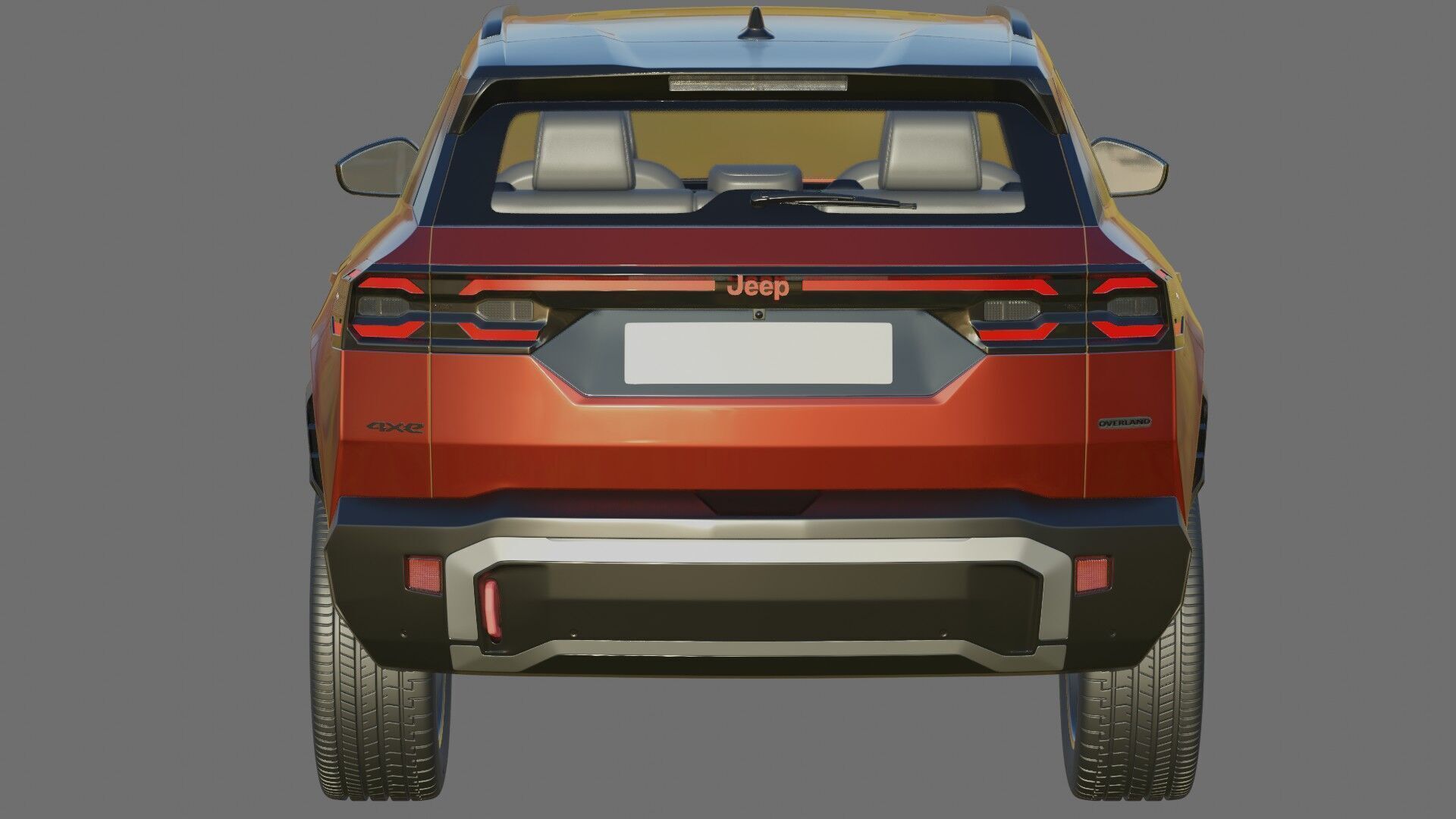 Jeep Compass 2026 with interior 3D model_24