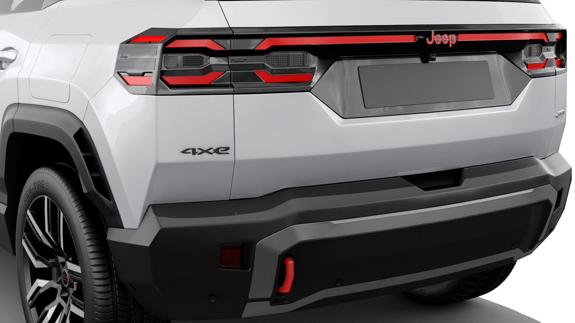 Jeep Compass 2026 with interior 3D model_11