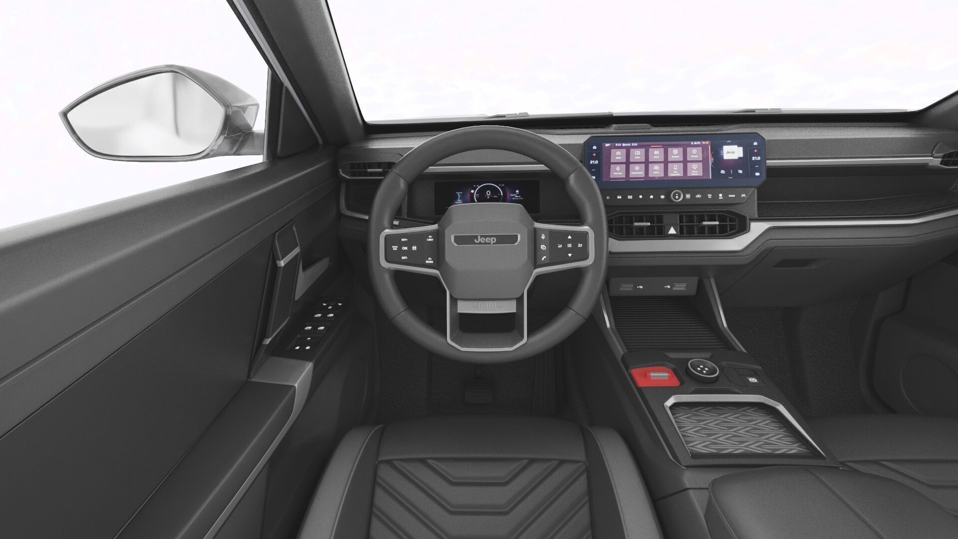 Jeep Compass 2026 with interior 3D model_18