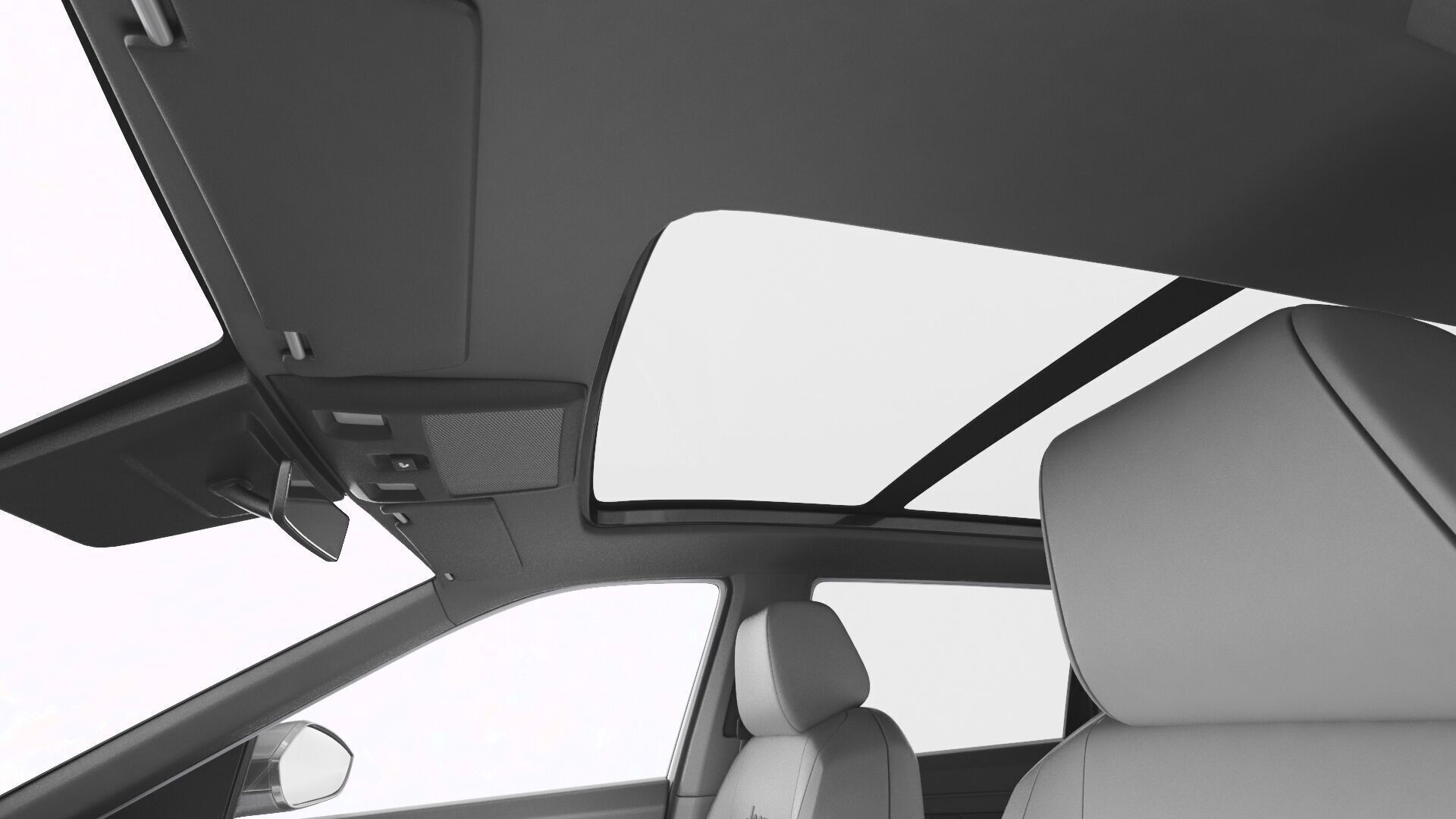 Jeep Compass 2026 with interior 3D model_19