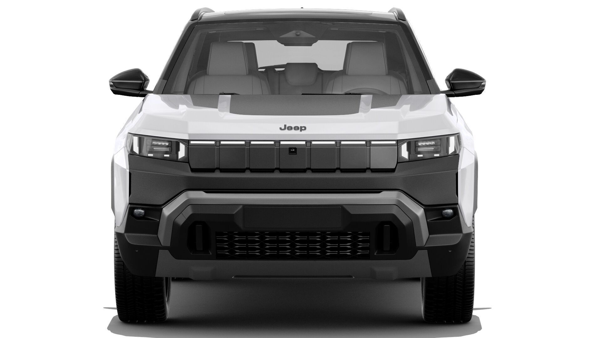 Jeep Compass 2026 with interior 3D model_9