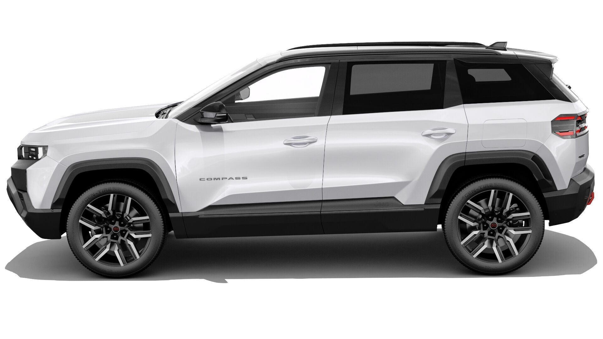 Jeep Compass 2026 with interior 3D model_3