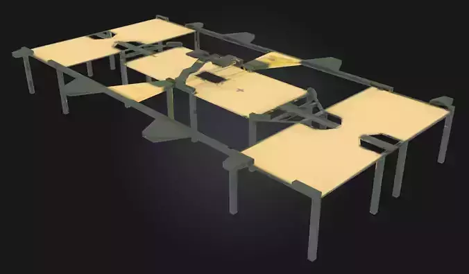 Halo Cartographer - Map for Video Game -map-jul-25-