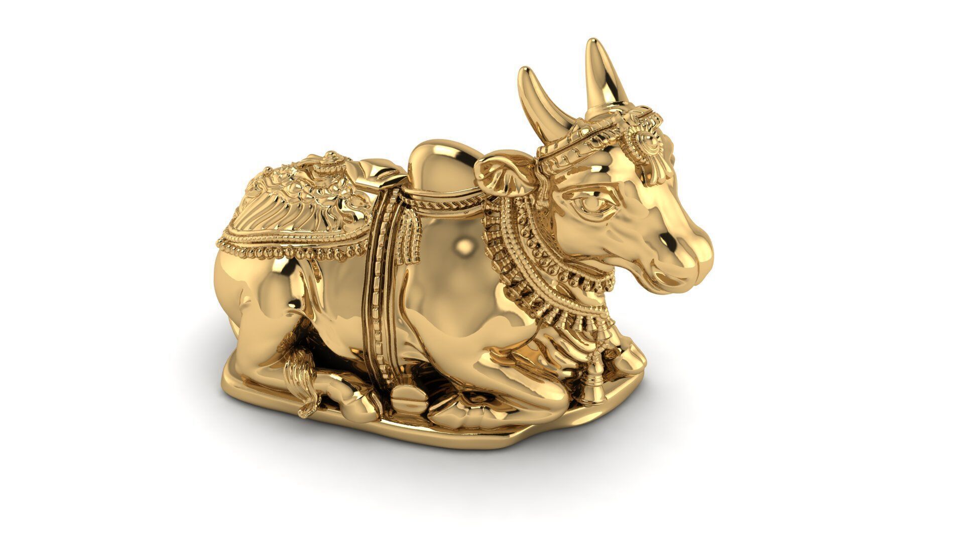 Nandi lord siva 3D print model_8