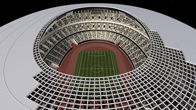 Soccer Stadium 3D model