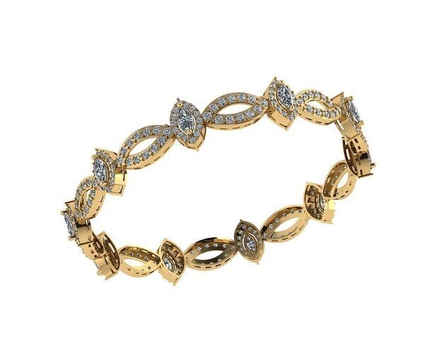 Traditional Bracelet 3D print model