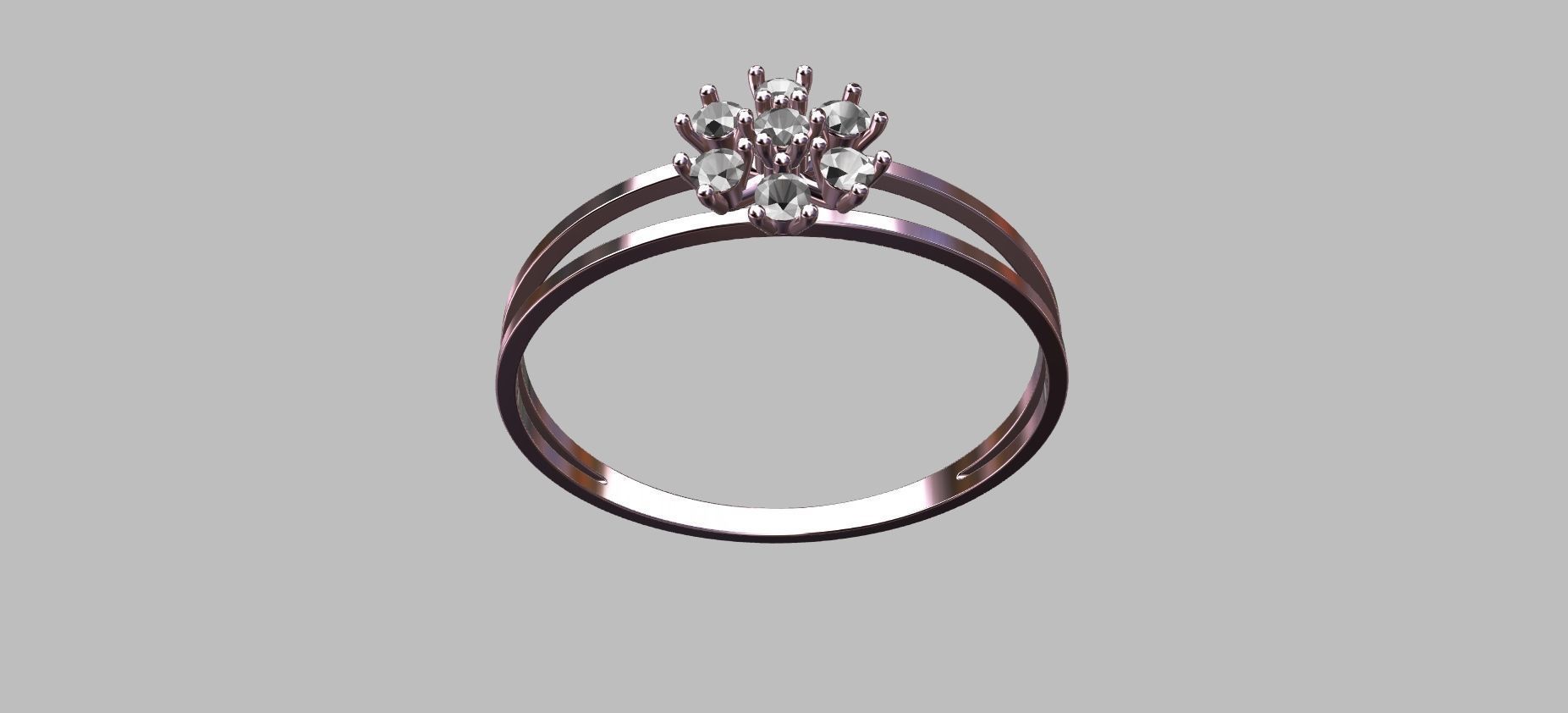 Shower Ring 3D print model_9