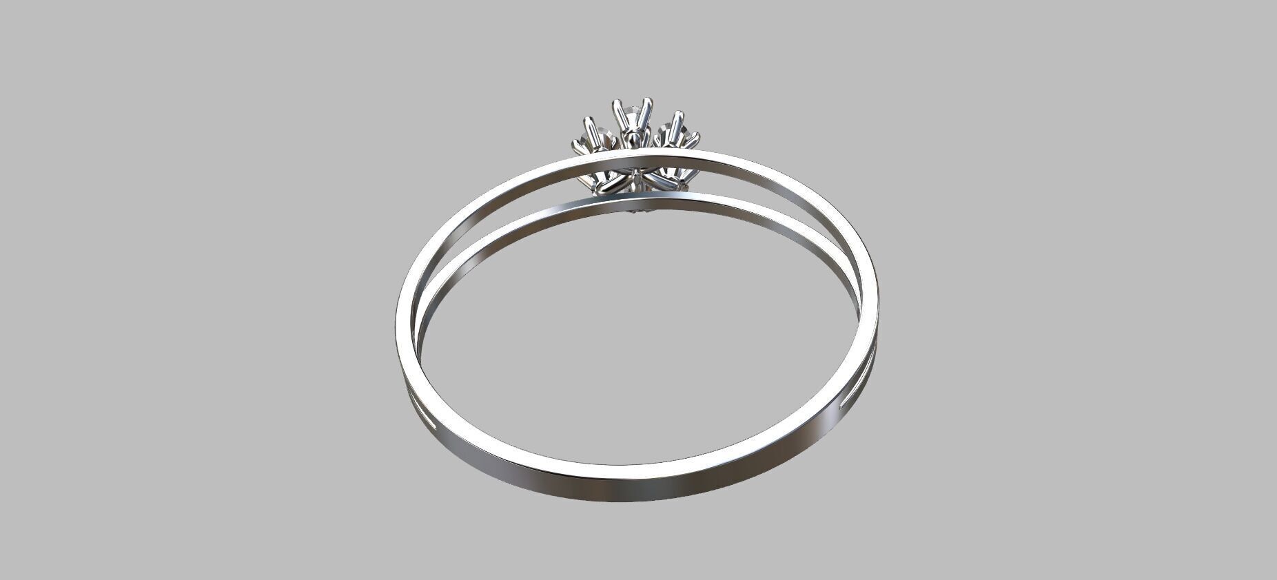 Shower Ring 3D print model_5