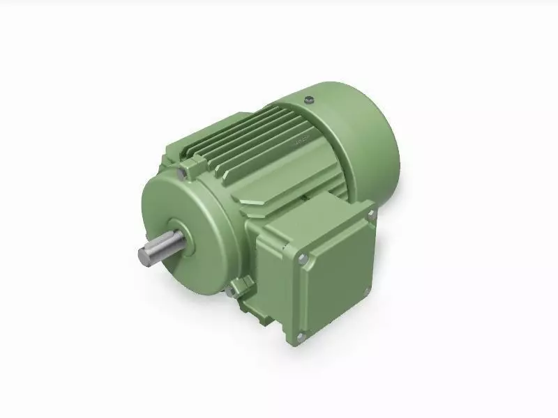 80 B3 Right IEC electric motor - 3D CAD model 3D model