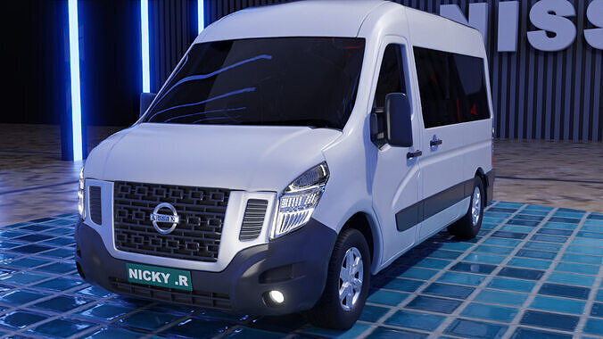Nissan NV400 3D Model 3D model