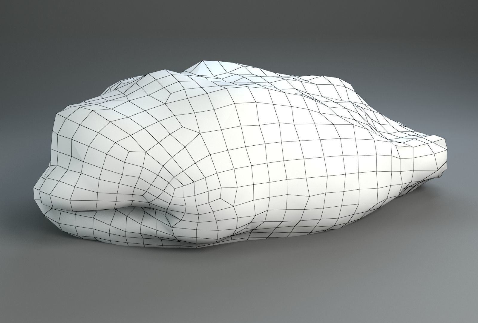 3D Rocks Collection rock Low-poly 3D model_4