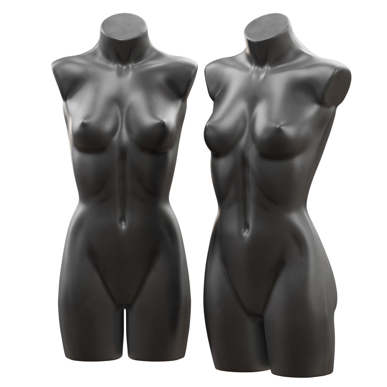 Female demonstration mannequin 3D model_1