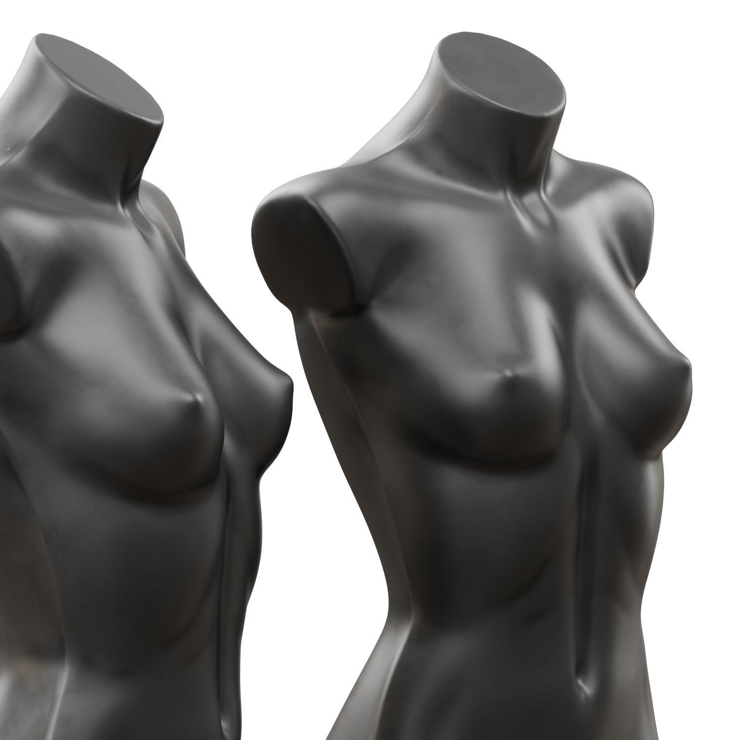 Female demonstration mannequin 3D model_2